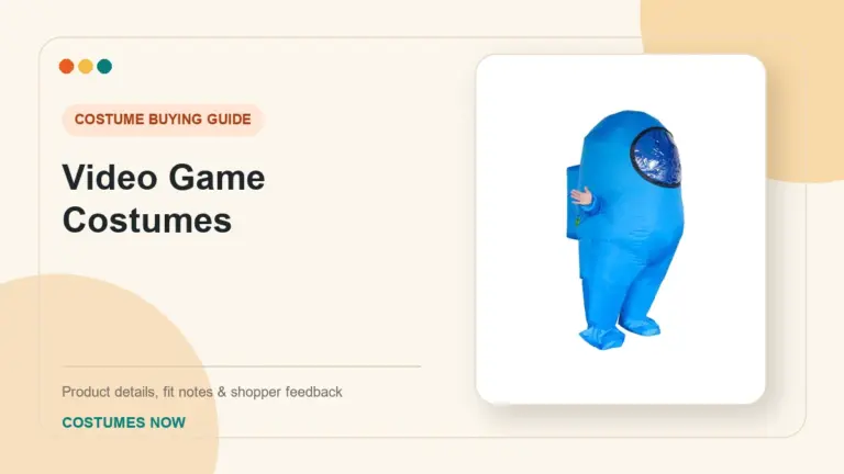 Video Game Costumes buying guide