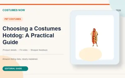 Choosing a Costumes Hotdog: A Practical Guide