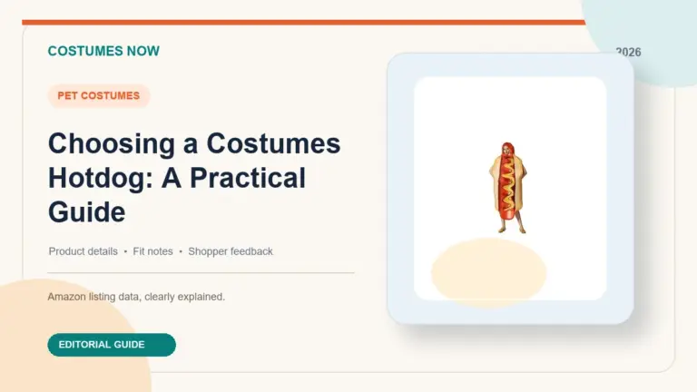 Choosing a Costumes Hotdog: A Practical Guide featured image