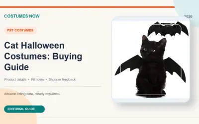 Cat Halloween Costumes: Buying Guide