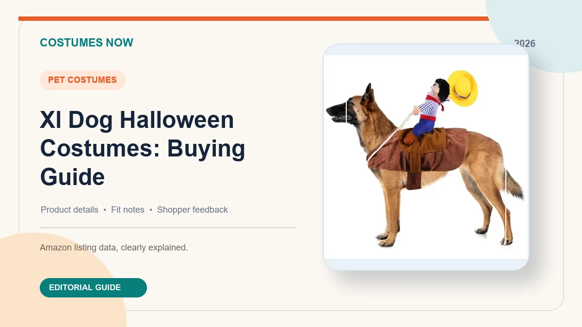 Xl Dog Halloween Costumes: Buying Guide