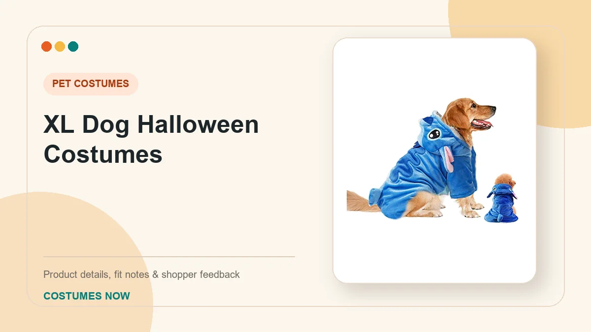 Xl Dog Halloween Costumes: The Short List Worth Buying From