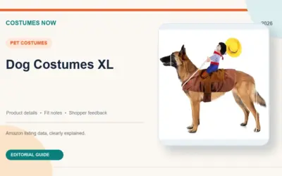 Dog Costumes XL (2026)