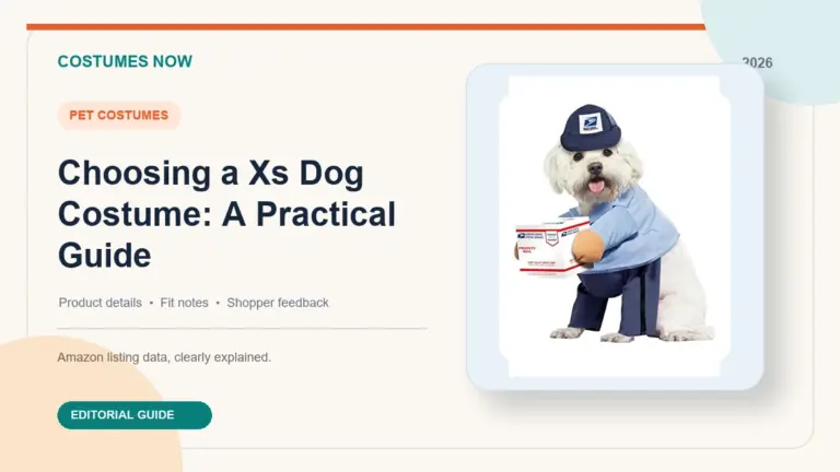 Choosing a Xs Dog Costume: A Practical Guide featured image
