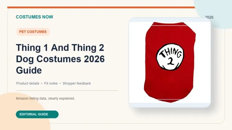 Thing 1 And Thing 2 Dog Costumes 2026 Guide featured image