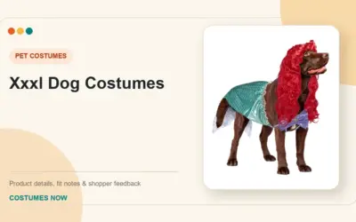 Xxxl Dog Costumes: The Short List Worth Buying From