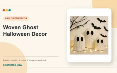 Best Woven Ghost Halloween Decor Right Now: Comparisons That…