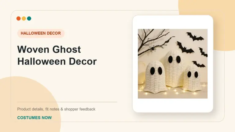Woven Ghost Halloween Decor buying guide