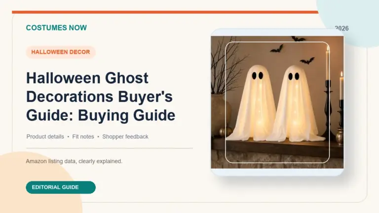 Halloween Ghost Decorations Buyer's Guide: Buying Guide featured image