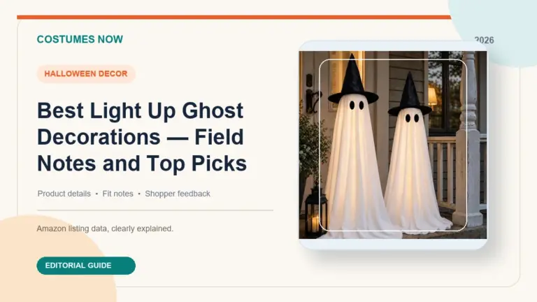 Best Light Up Ghost Decorations — Field Notes and Top Picks featured image