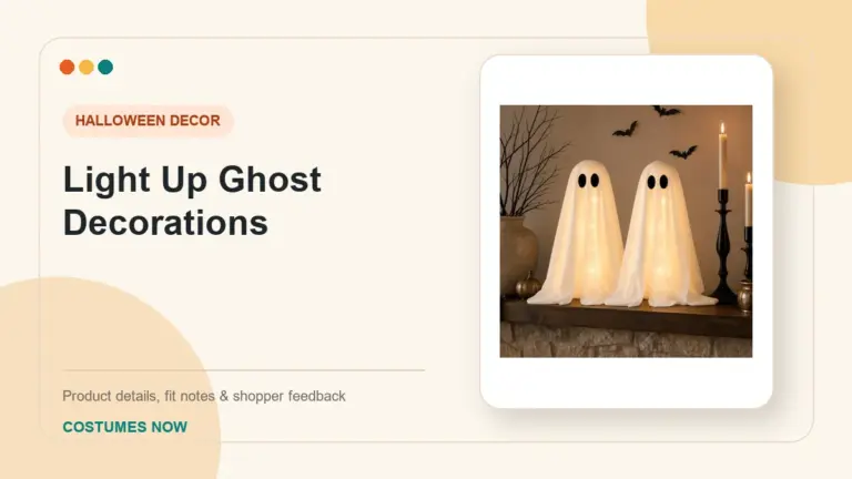 Light Up Ghost Decorations buying guide
