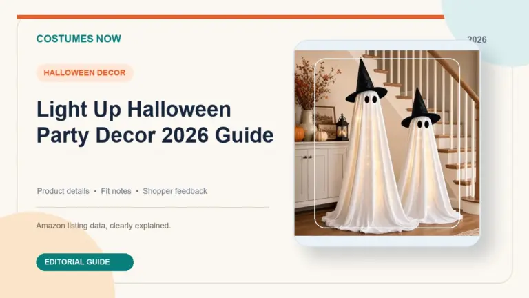 Light Up Halloween Party Decor 2026 Guide featured image