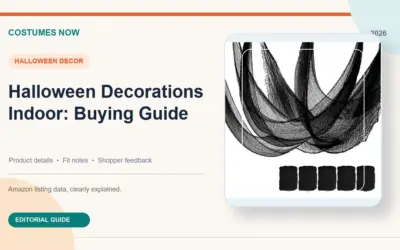 Halloween Decorations Indoor: Buying Guide
