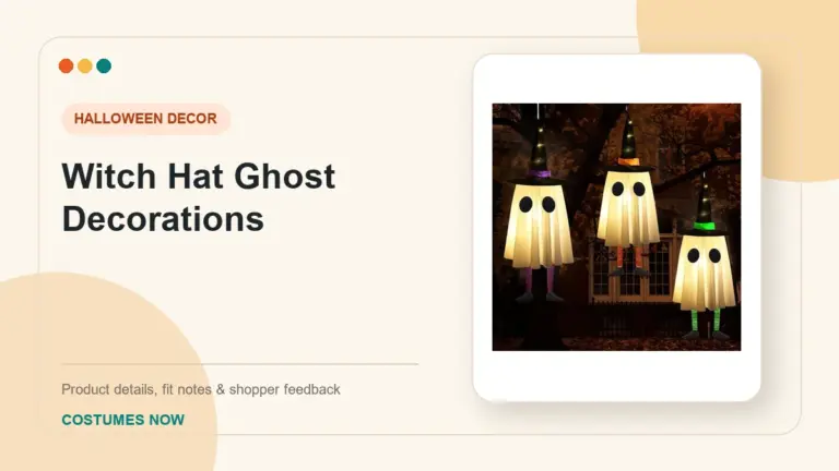 Witch Hat Ghost Decorations buying guide