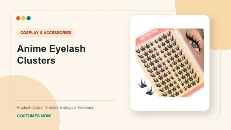 Anime Eyelash Clusters buying guide
