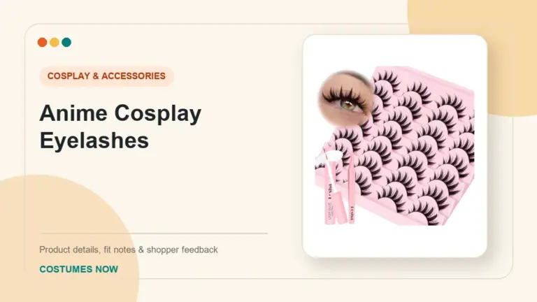 Anime Cosplay Eyelashes buying guide