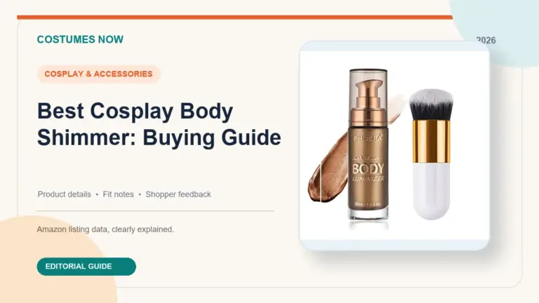 Best Cosplay Body Shimmer: Buying Guide featured image