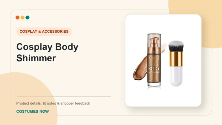 Cosplay Body Shimmer buying guide
