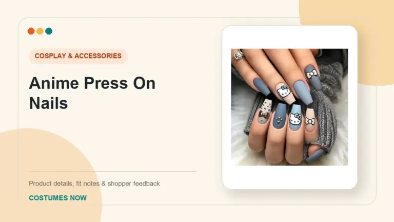 Anime Press On Nails buying guide
