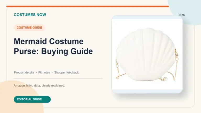 Mermaid Costume Purse: Buying Guide featured image