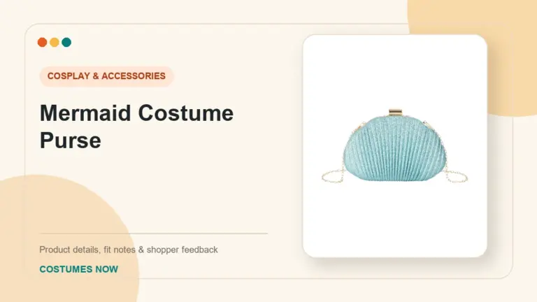Mermaid Costume Purse buying guide