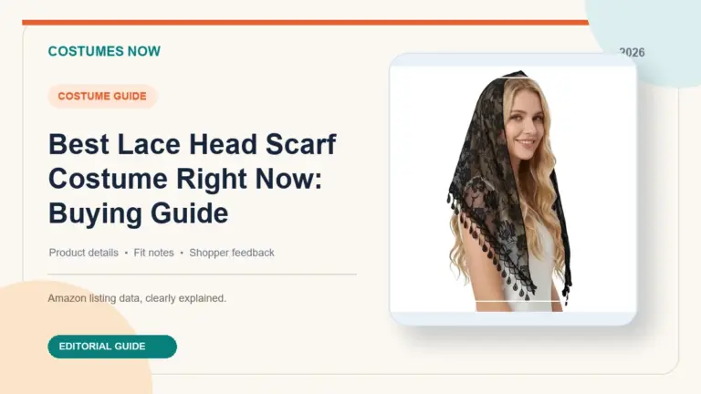 Best Lace Head Scarf Costume Right Now: Buying Guide featured image