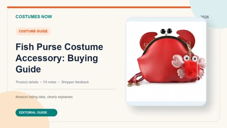 Fish Purse Costume Accessory: Buying Guide featured image