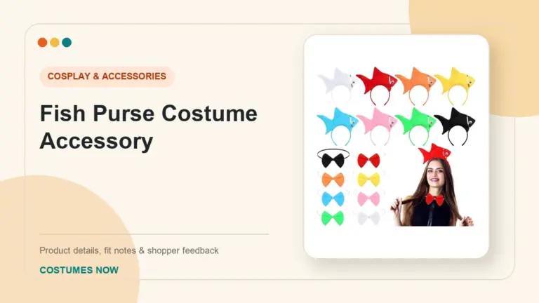 Fish Purse Costume Accessory buying guide