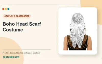 Best Boho Head Scarf Costume: What Actually Matters Before You…