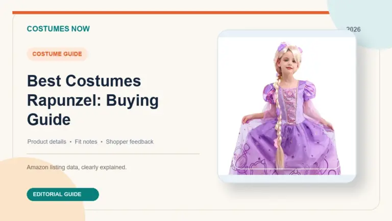 Best Costumes Rapunzel: Buying Guide featured image