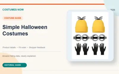 Simple Halloween Costumes (2026)