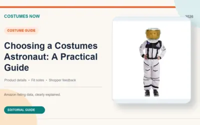 Choosing a Costumes Astronaut: A Practical Guide