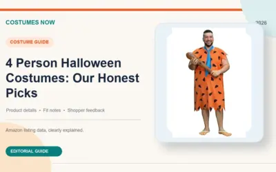 4 Person Halloween Costumes: Our Honest Picks