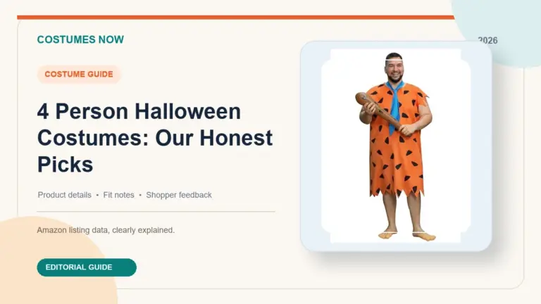 4 Person Halloween Costumes: Our Honest Picks featured image