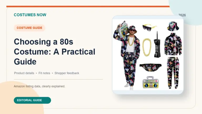 Choosing a 80s Costume: A Practical Guide featured image