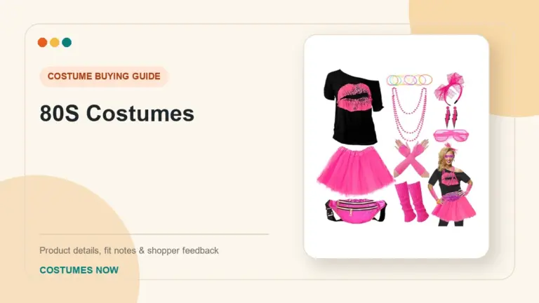 80S Costumes buying guide
