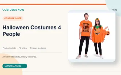 Halloween Costumes 4 People (2026)