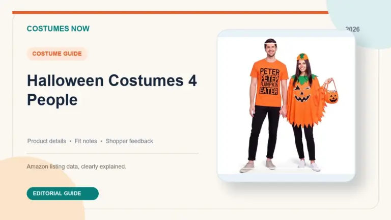 Halloween Costumes 4 People featured image