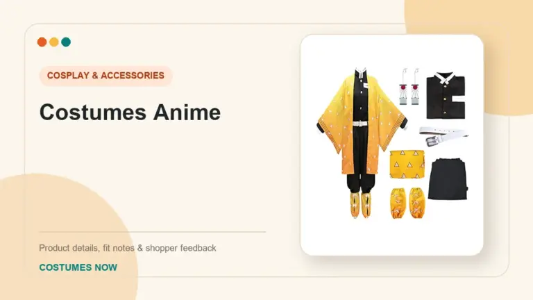 Costumes Anime buying guide