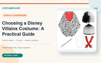 Choosing a Disney Villains Costume: A Practical Guide