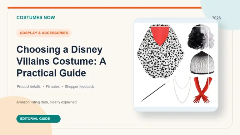 Choosing a Disney Villains Costume: A Practical Guide featured image