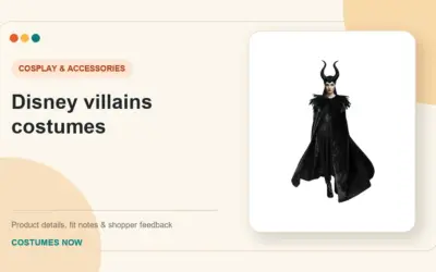 Choosing a Disney Villains Costume: A Practical Guide