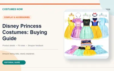 Disney Princess Costumes: Buying Guide