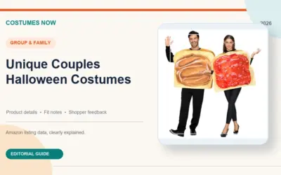 Unique Couples Halloween Costumes (2026)