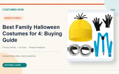 Best Family Halloween Costumes for 4: Buying Guide