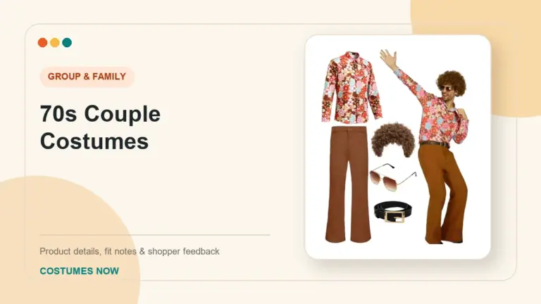 70s Couple Costumes buying guide