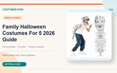 Family Halloween Costumes For 5 2026 Guide