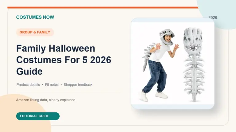 Family Halloween Costumes For 5 2026 Guide featured image