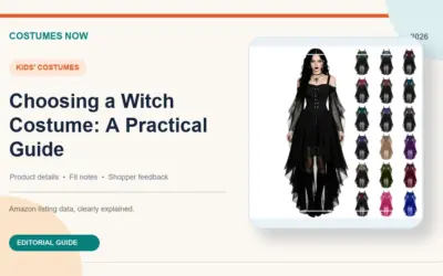 Choosing a Witch Costume 2026: Reviews and Buying Guide