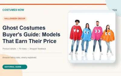 Ghost Costumes Buyer’s Guide: Models That Earn Their Price 2026: Reviews and Buying Guide